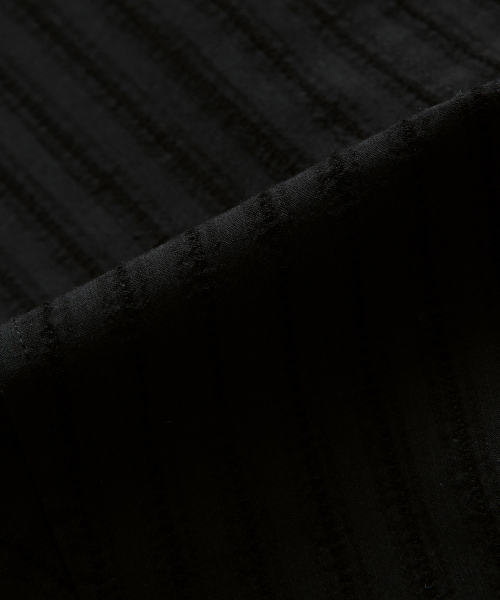 NIKO CORSET SHIRT / BLACK