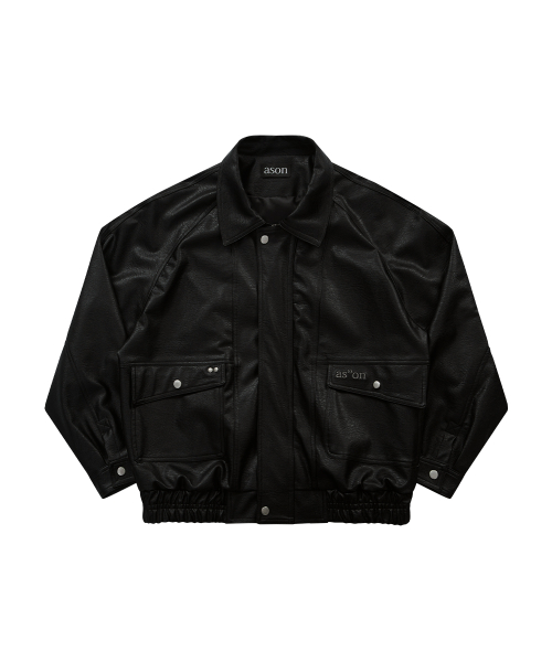 RILT LEATHER JACKET / BLACK