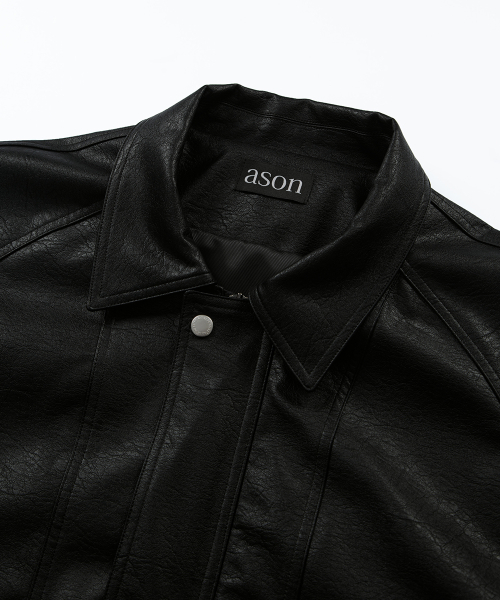 RILT LEATHER JACKET / BLACK