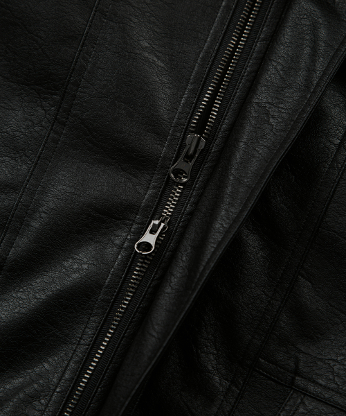 RILT LEATHER JACKET / BLACK