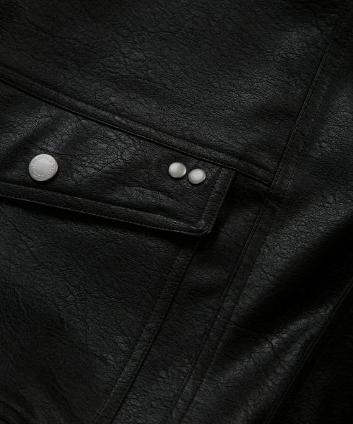 RILT LEATHER JACKET / BLACK