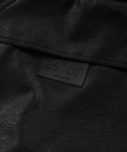 RILT LEATHER JACKET / BLACK