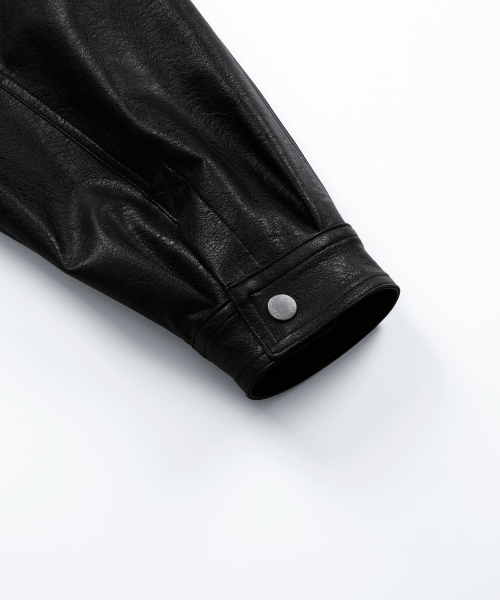 RILT LEATHER JACKET / BLACK