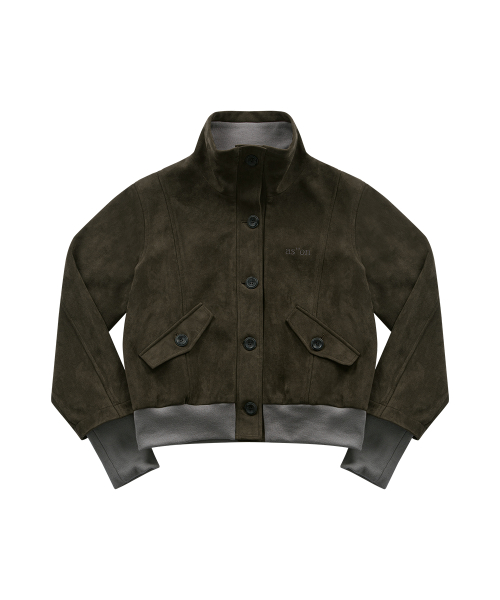 DUMBO SUEDE JACKET / BROWN