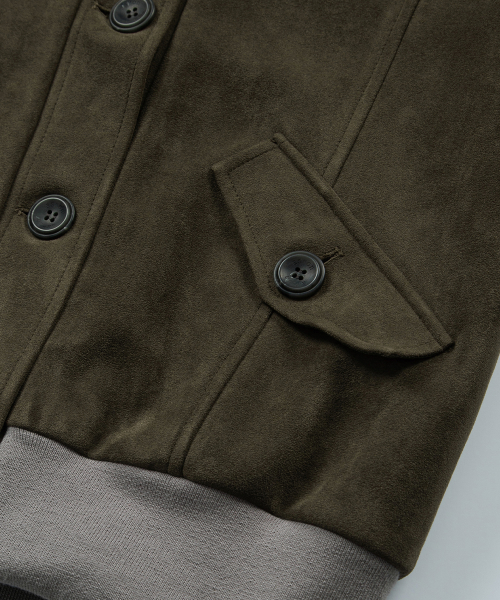 DUMBO SUEDE JACKET / BROWN
