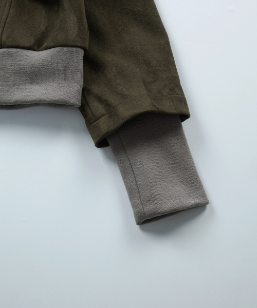 DUMBO SUEDE JACKET / BROWN