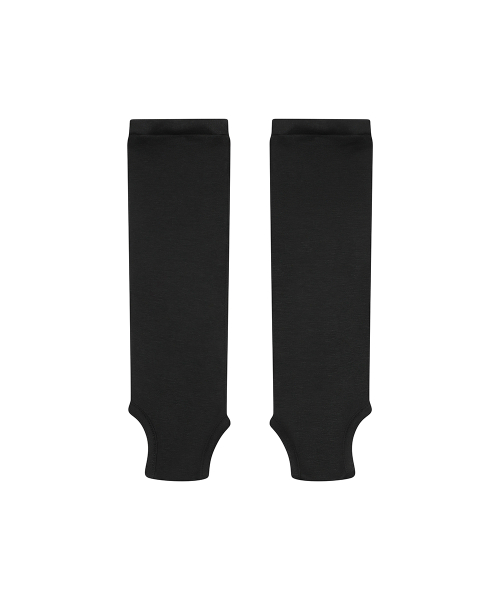 Open toe sheer knee socks BLACK