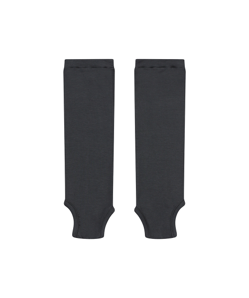 Open toe sheer knee socks CHARCOAL