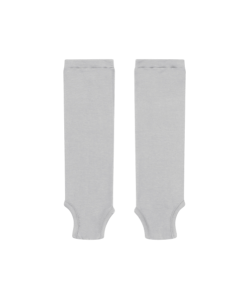 Open toe sheer knee socks GREY