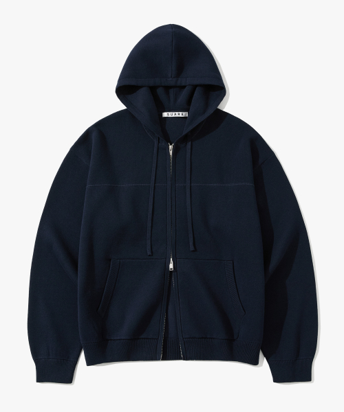 Knitted Hooded Zip-Up Set - 4 COLORS
