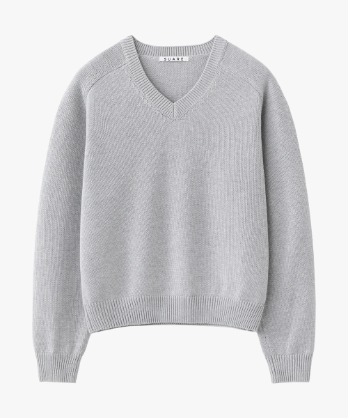 [SuareXDaily Room] Daily Cotton Saddle Crop Knit - 8 COLORS