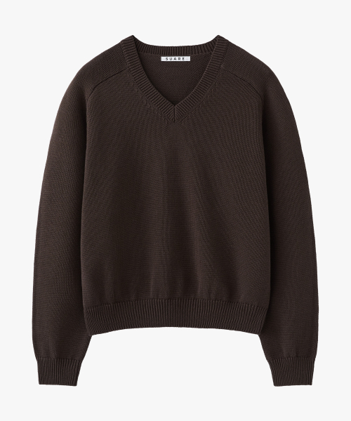 [SuareXDaily Room] Daily Cotton Saddle Crop Knit - 8 COLORS