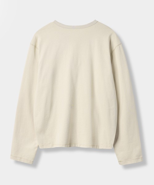 VLAD LAYERED VTG LONG SLEEVE T-SHIRT_PIGMENT CHARCOAL
