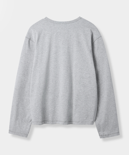 VLAD LAYERED VTG LONG SLEEVE T-SHIRT_PIGMENT CHARCOAL