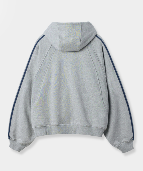 VLAD TURNOVER ARTWORK LOGO RUGBY HOODED SWEATSHIRT