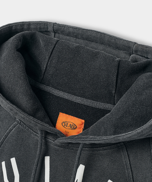 VLAD TURNOVER ARTWORK LOGO RUGBY HOODED SWEATSHIRT