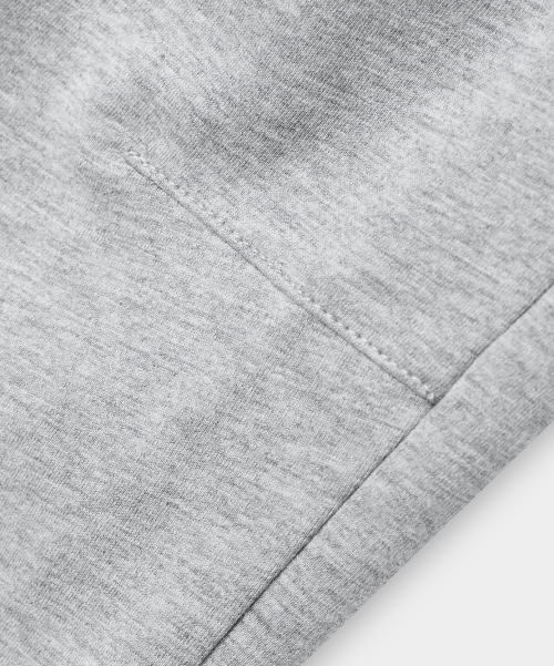 VLAD CUT-OFF APPLIQUE CURVED SWEATPANTS