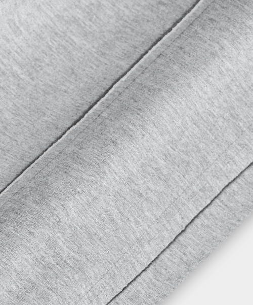VLAD CUT-OFF APPLIQUE CURVED SWEATPANTS