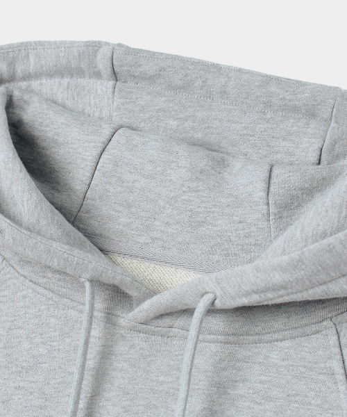 VLAD CHECK APPLIQUE HOODED SWEATSHIRT