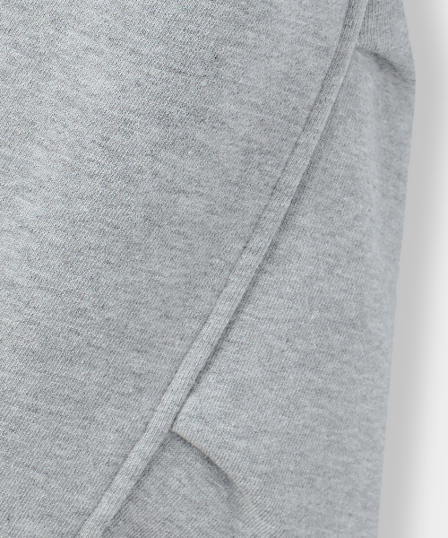 VLAD CHECK APPLIQUE HOODED SWEATSHIRT