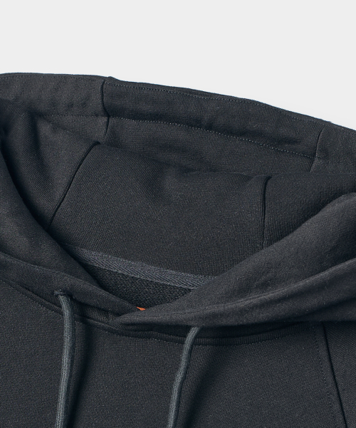 VLAD CHECK APPLIQUE HOODED SWEATSHIRT