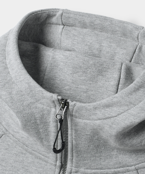 BALACLAVA SLASH HOOD ZIP-UP
