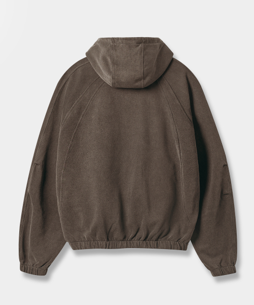 BALACLAVA SLASH HOOD ZIP-UP