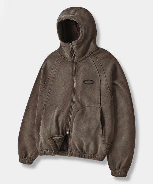 BALACLAVA SLASH HOOD ZIP-UP