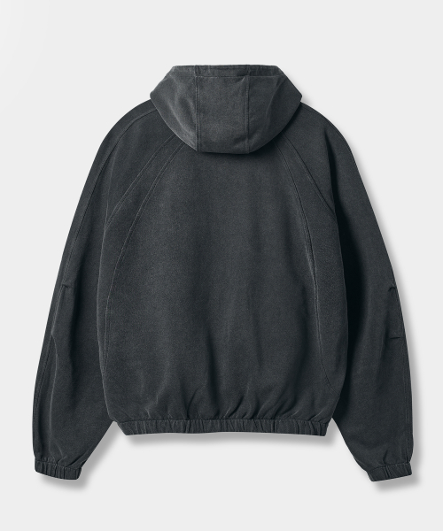 BALACLAVA SLASH HOOD ZIP-UP