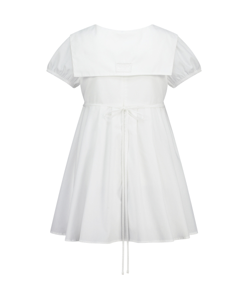 SAILOR COLLAR ONE-PIECE WHITE