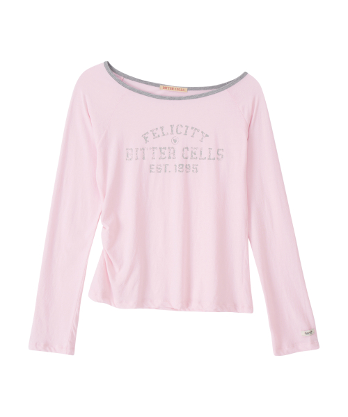 Felicity Long Sleeve-Pink