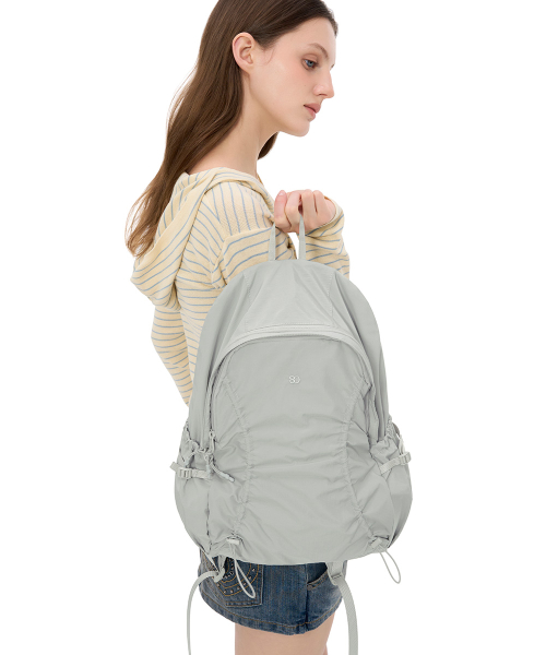 Plico Backpack · 플리코 백팩 / 라이트 그레이