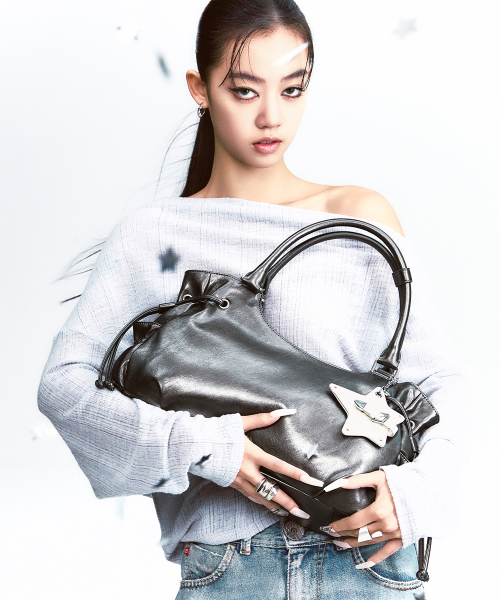 Breezy Bag Mini · 브리지백 미니 / 메탈릭 그레이