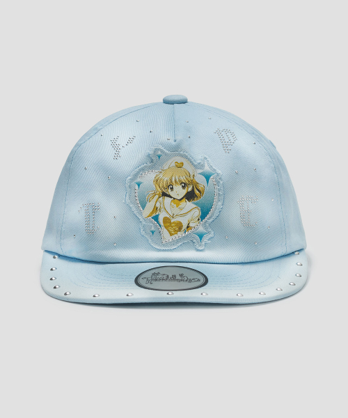 Girl Hotfix Washed Cap [Blue]
