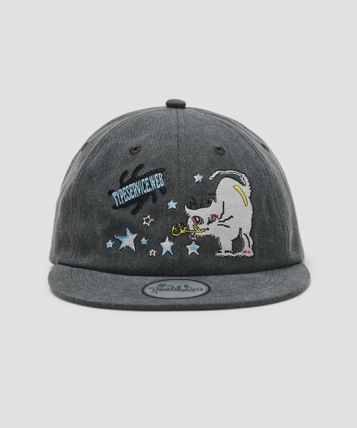 Bubble Cat Cap [Charcoal]