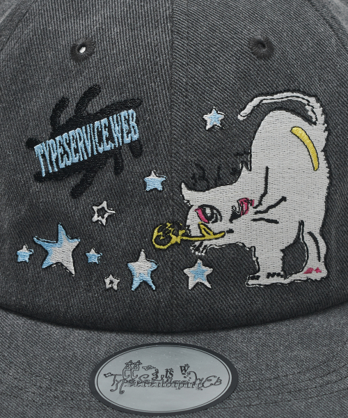 Bubble Cat Cap [Charcoal]