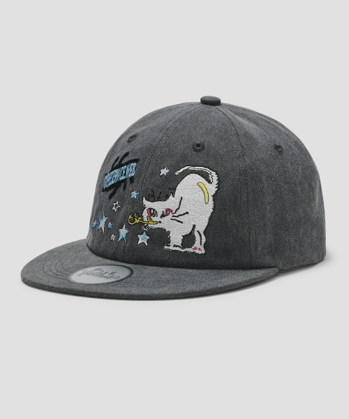 Bubble Cat Cap [Charcoal]