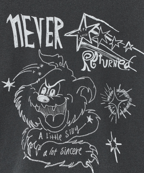 Never Return Top [Charcoal]