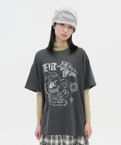Never Return Top [Charcoal]