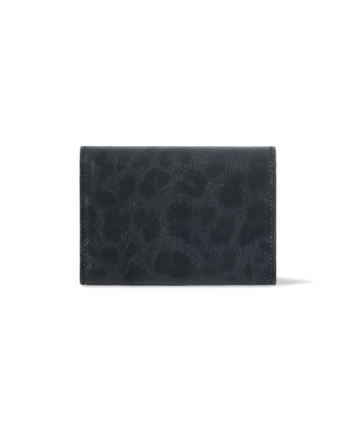 MATT TRIANGLE WALLET - LEOPARD NAVY
