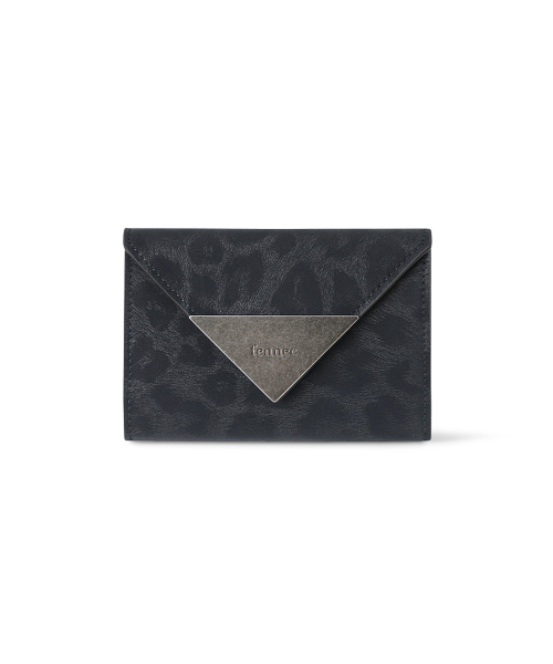 TRIANGLE NAME POCKET - LEOPARD NAVY