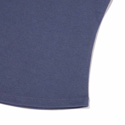 PLAIN SLIM-FIT T-SHIRT(DEEP BLUE)