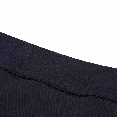 DOT INNER PANTS LAYERED SKIRT(DARK NAVY)