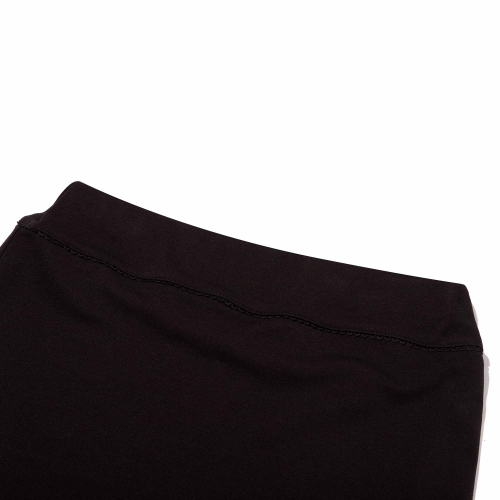 DOT INNER PANTS LAYERED SKIRT(BLACK)