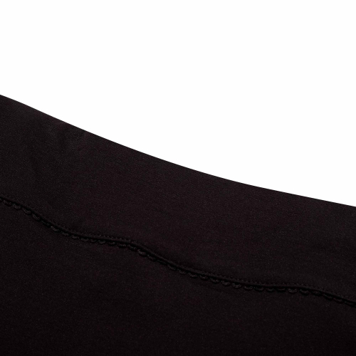 DOT INNER PANTS LAYERED SKIRT(BLACK)