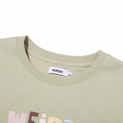 WEIRD FOREST PATCHWORK T-SHIRT(OLIVE)