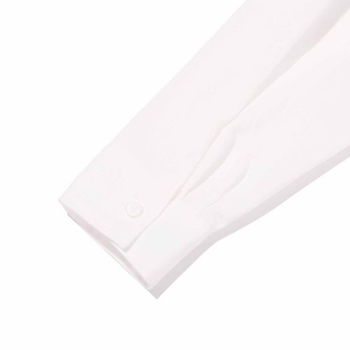 PLAIN LOOSE-FIT SHIRT(WHITE)