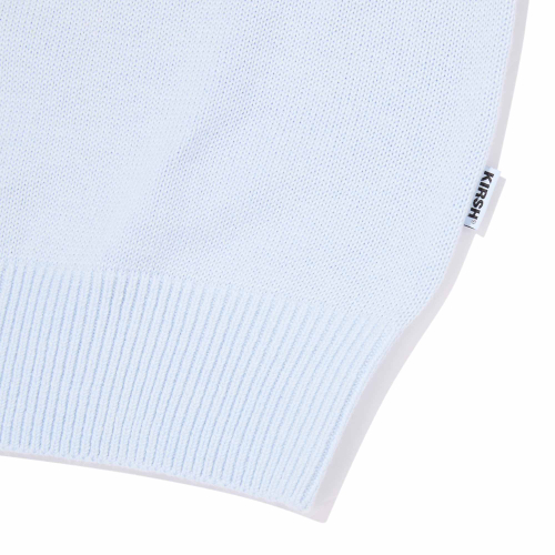 CHERRY JACQUARD LOOSE-FIT KNIT(SKY)