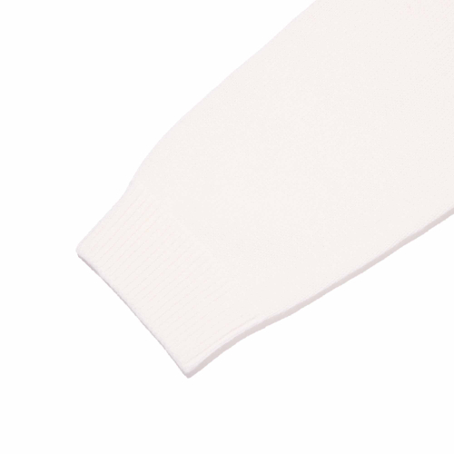 CHERRY JACQUARD LOOSE-FIT KNIT(IVORY)