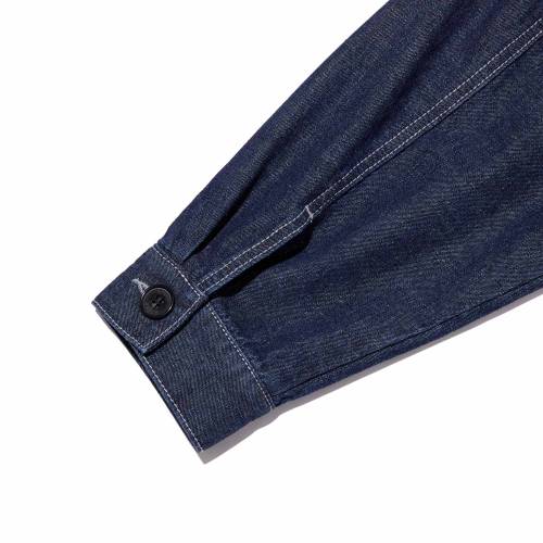 KIRSH DOUBLE POCKET HALF DENIM JACKET(BLUE)